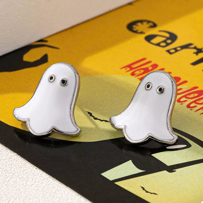 Halloween Ghost Stud Earrings Set
