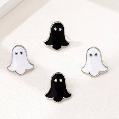 Halloween Ghost Stud Earrings Set