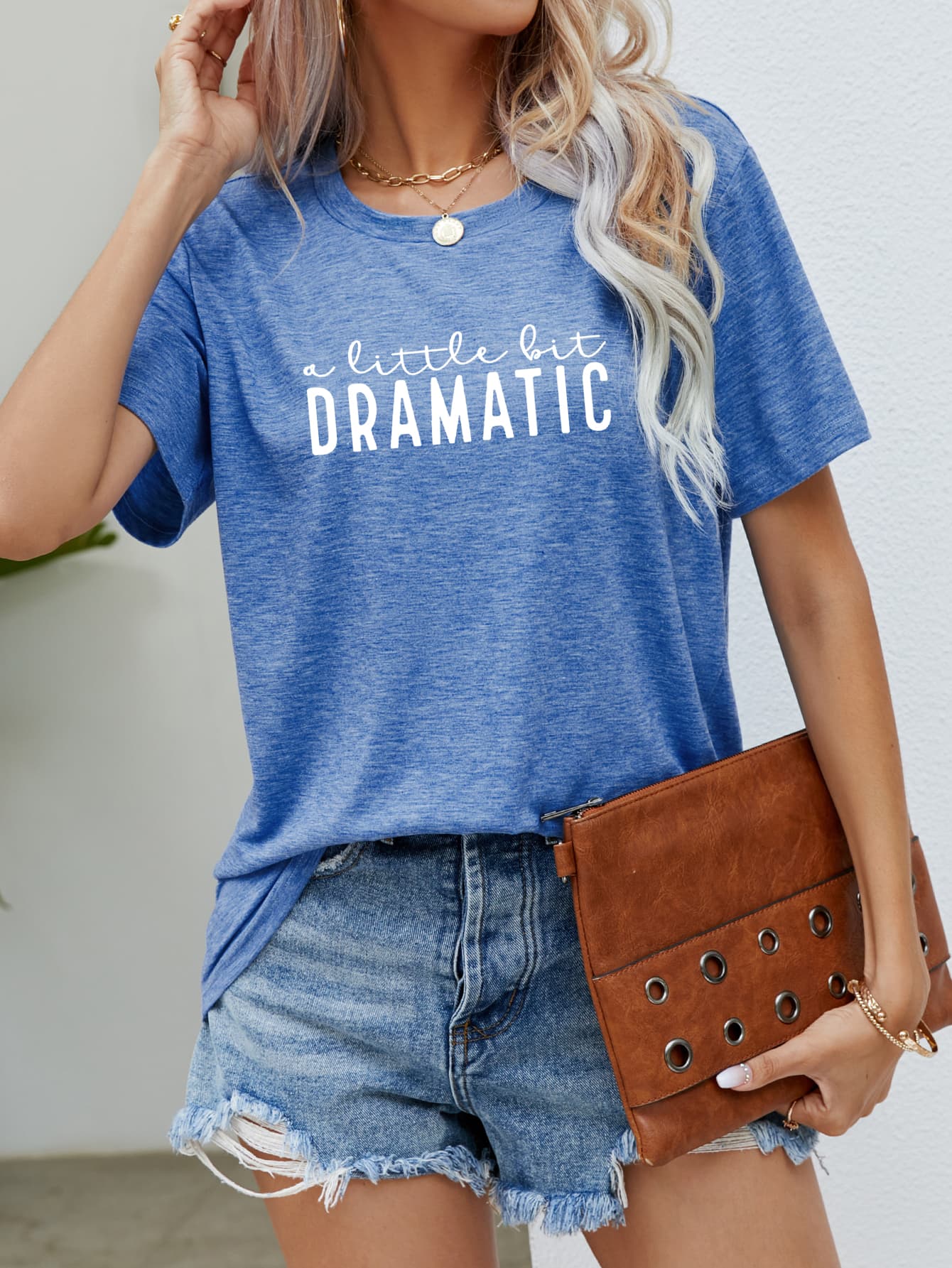 A LITTLE BIT DRAMATIC Graphic Tee - Style Chic Couture