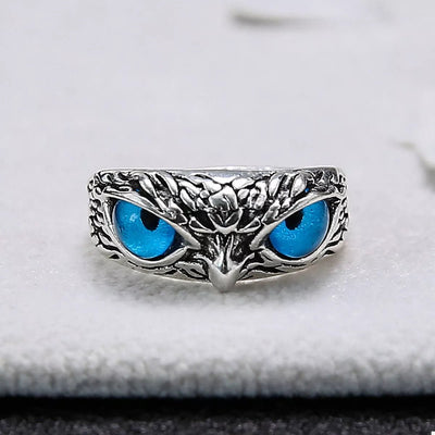 Alloy Owl Eyes Ring - Style Chic Couture