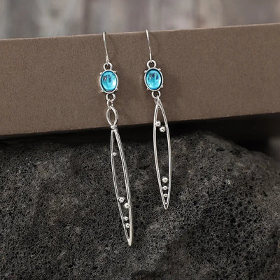 Alloy Rhinestone Asymmetric Earrings - Style Chic Couture