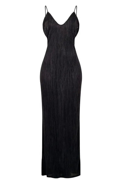 Backless Printed Maxi Cami Dress - Style Chic Couture