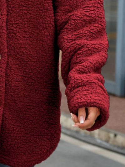 Button Down Collared Coat - Style Chic Couture