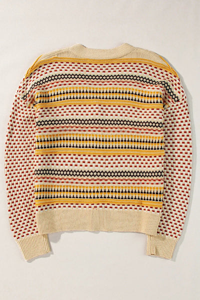 Button Down Long Sleeve Cardigan - Style Chic Couture