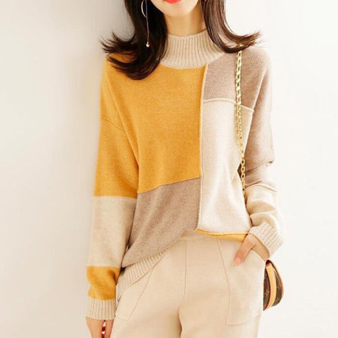 Modern Traveler Mock Neck Knit Jumper