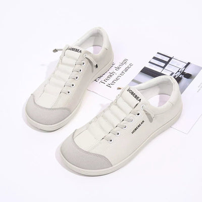 Contrast Lace Up Sneakers - Style Chic Couture