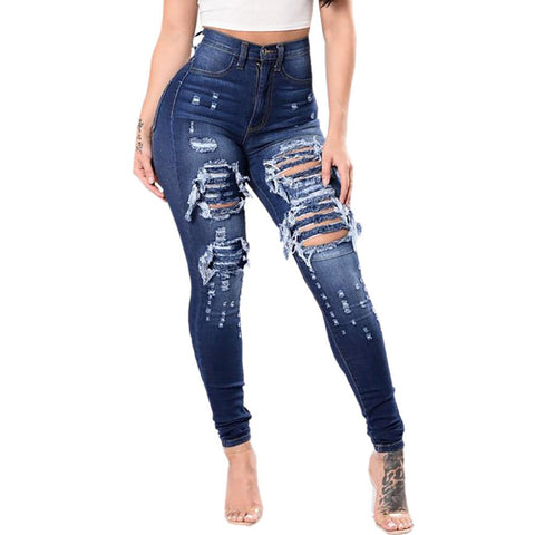 Chic Distressed Denim for Women