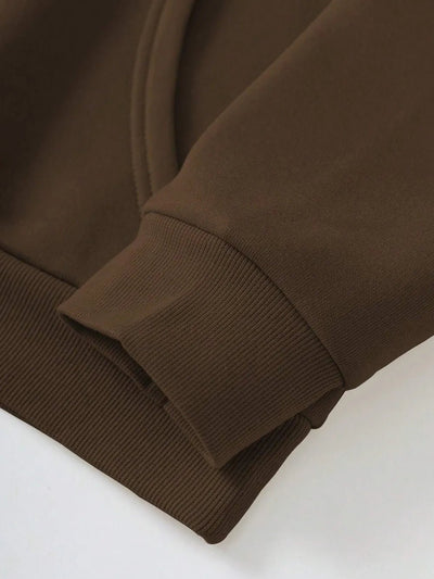 FAITH OVER FEAR Dropped Shoulder Hoodie - Style Chic Couture