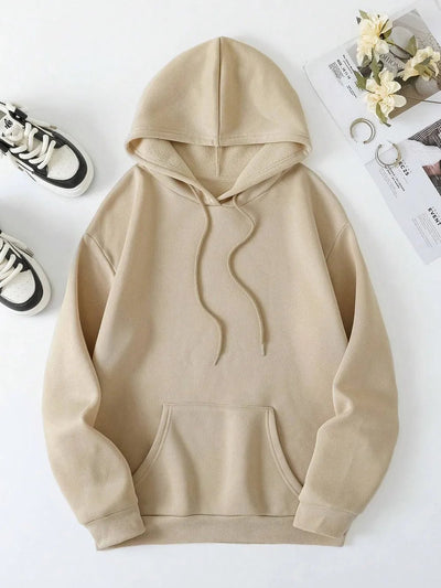 FAITH OVER FEAR Dropped Shoulder Hoodie - Style Chic Couture