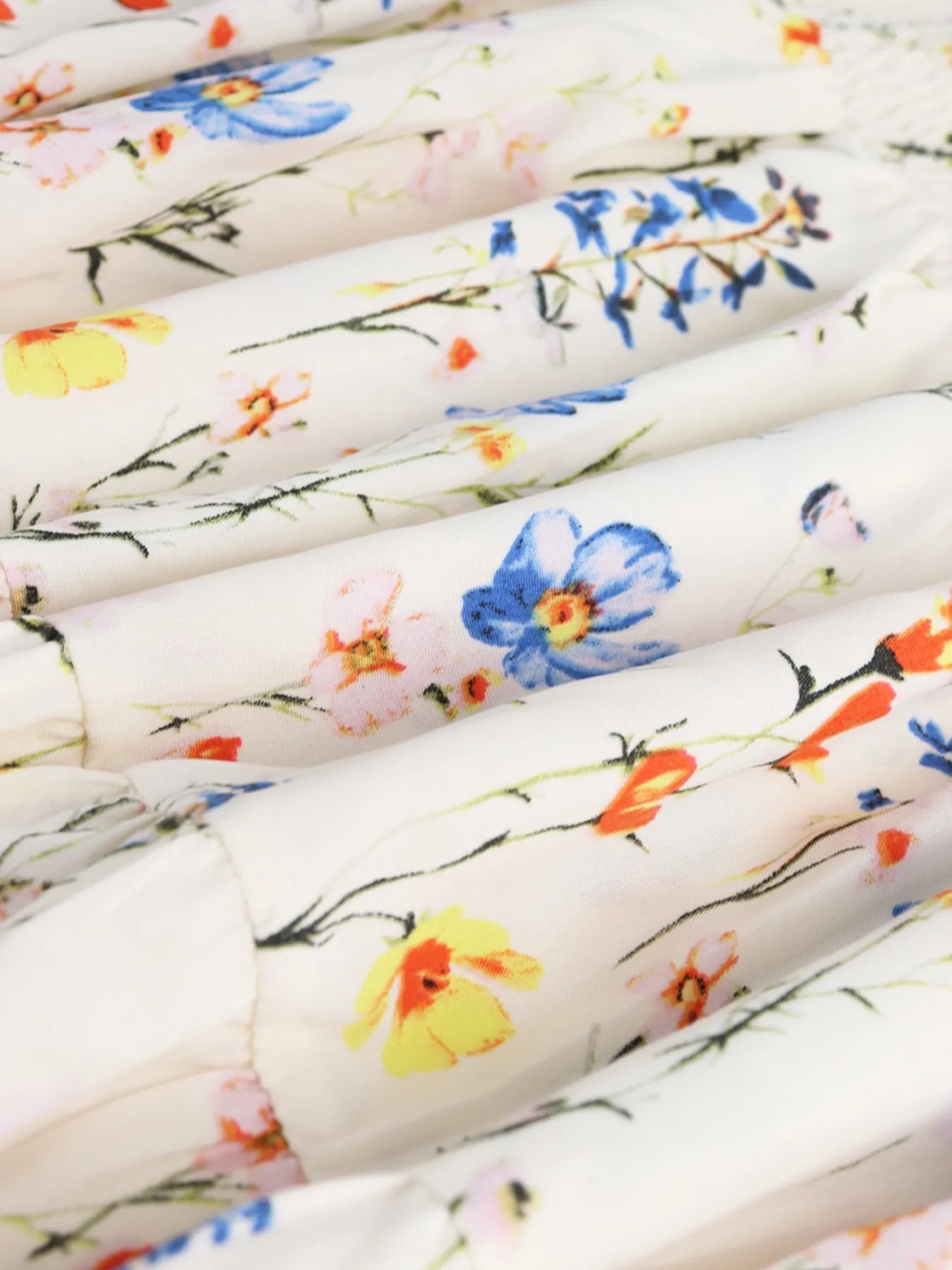 Floral Tiered Maxi Skirt - Style Chic Couture