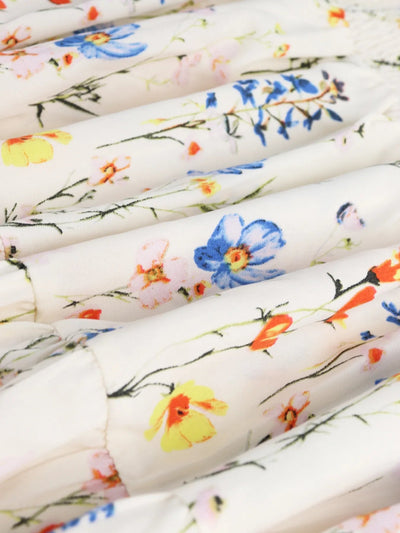 Floral Tiered Maxi Skirt - Style Chic Couture