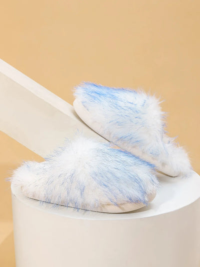Cozy Fuzzy Toe Slippers - 90 characters.