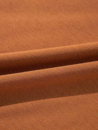 Happy Halloween Graphic Notched Long Sleeve Loose Top