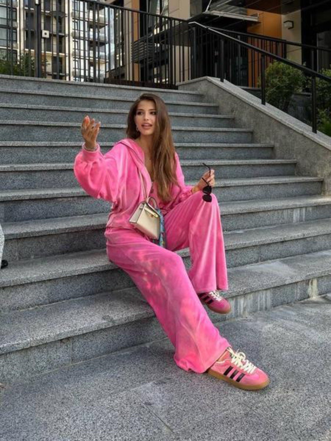 Hooded Jacket and Pants Set - Style Chic Couture