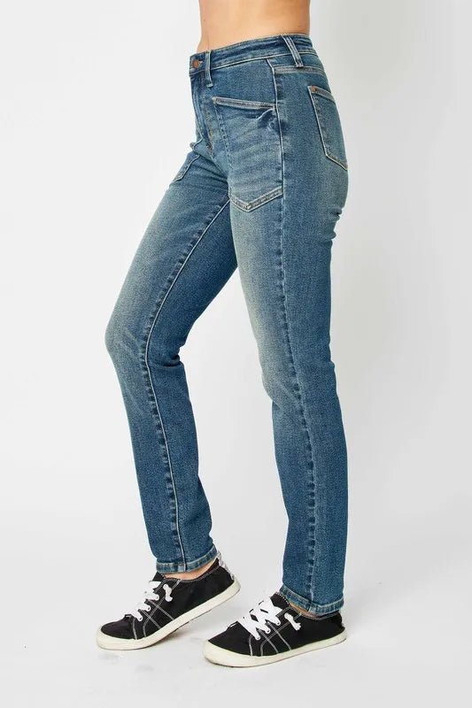 Judy Blue Full Size High Waist Skinny Jeans - Style Chic Couture