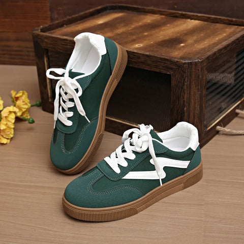 Lace Up Platform Sneakers - Style Chic Couture