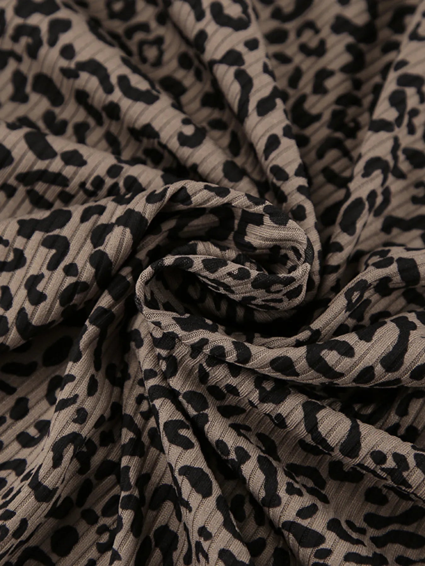 Leopard Print 3-Pc Cami Cardigan & Shorts Set