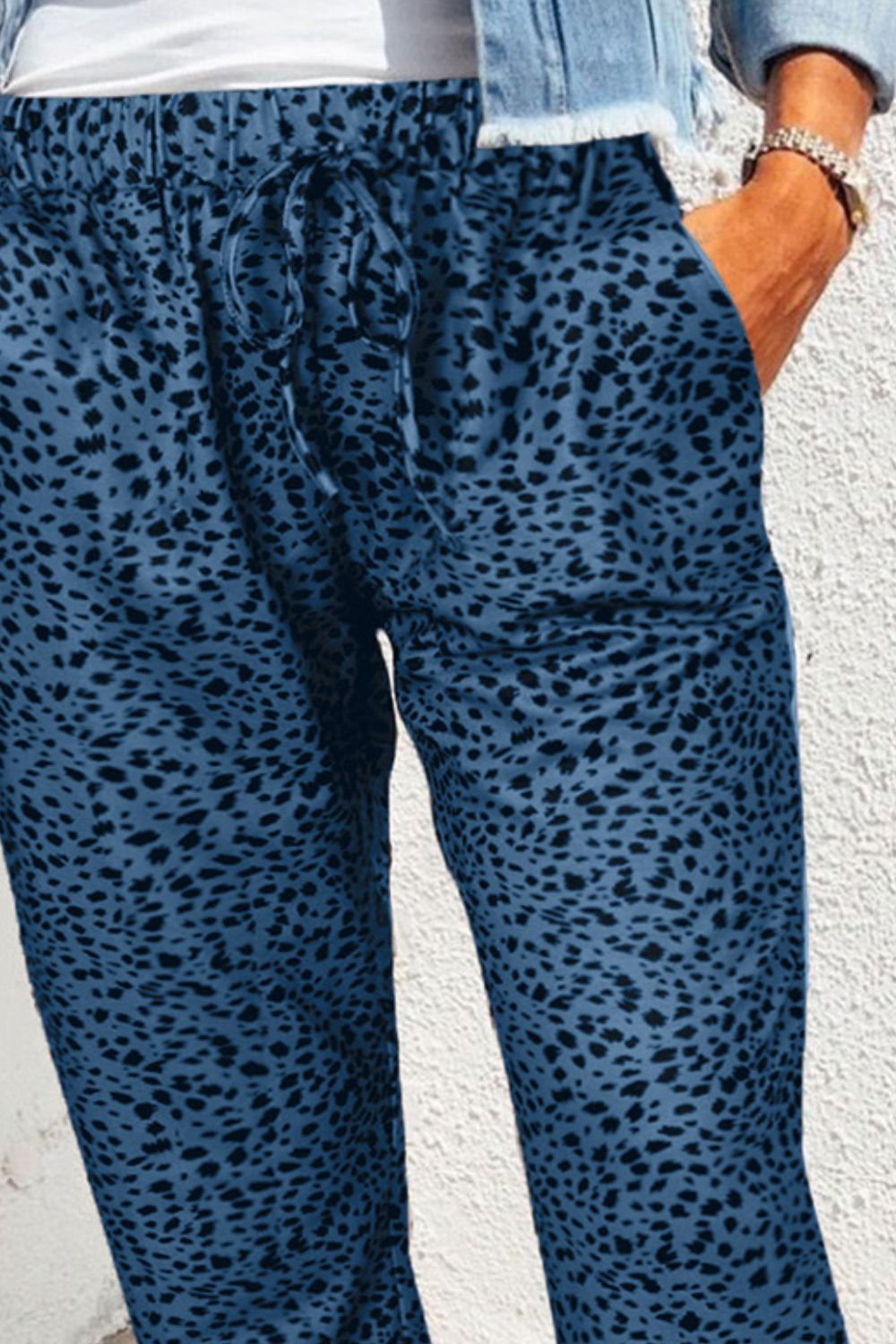 Leopard Print Joggers with Pockets - Style Chic Couture