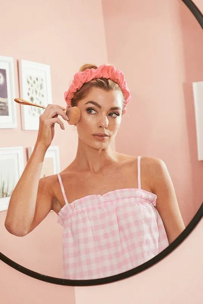 Lime 'N' Chili Gingham Pajama Set