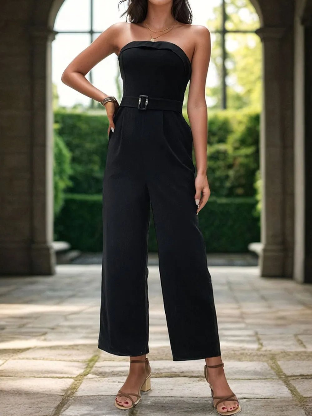 Pocketed Tube Jumpsuit: Perfect Style