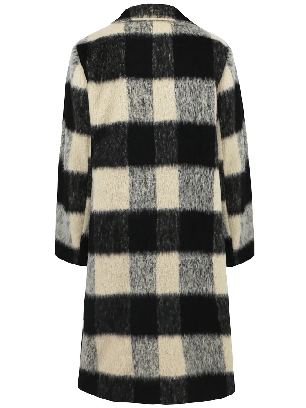 Chic Plaid Double-Breasted Coat- Style Chic Couture