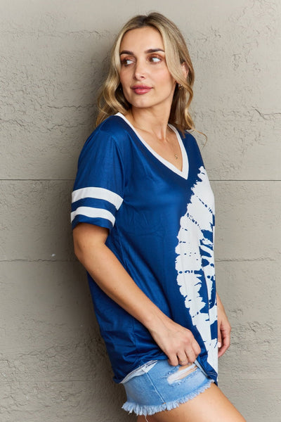 Plus Size V - Neck Tee Shirt - Style Chic Couture