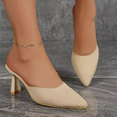 Point Toe Block Heels Sandals - Style Chic Couture