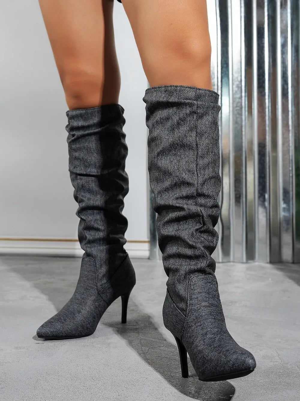 Sharp Steps: Point Toe Stiletto Boots