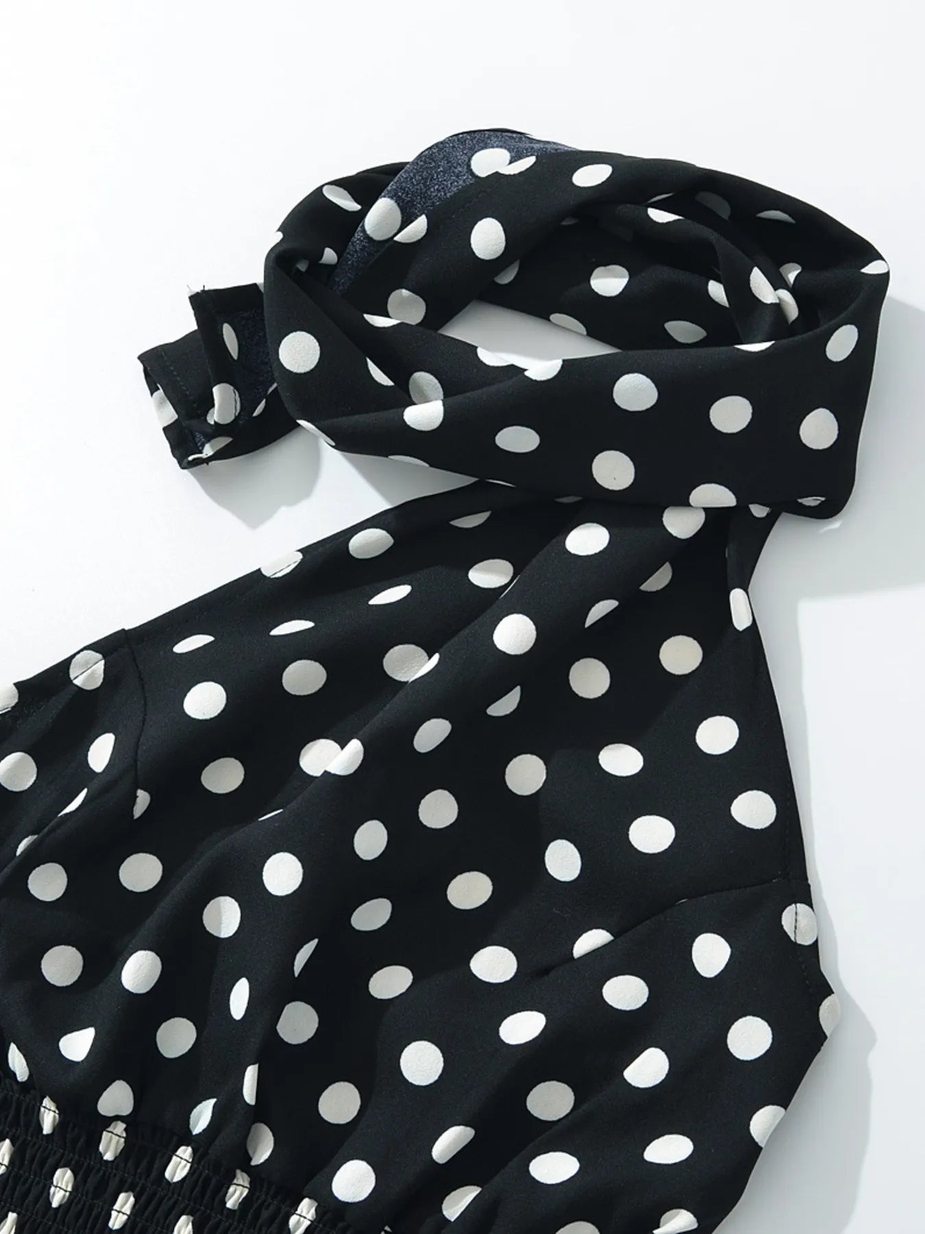 Polka Dot One - Shoulder Top and Mini Skirt Set - Style Chic Couture