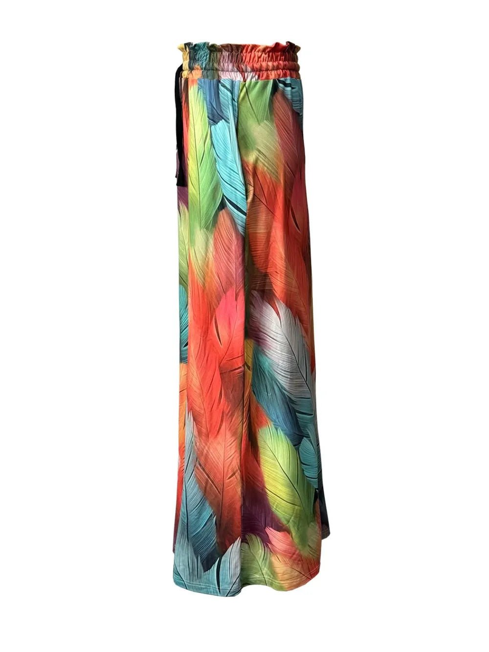 Printed Maxi Skirt with Pockets - Style Chic Couture