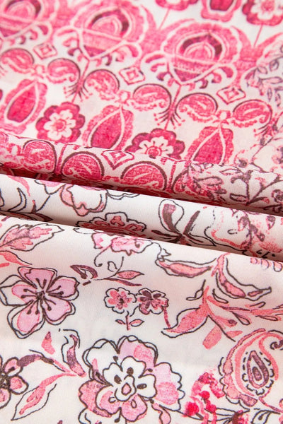 Printed Tassel Drawstring High Waist Maxi Skirt - Style Chic Couture