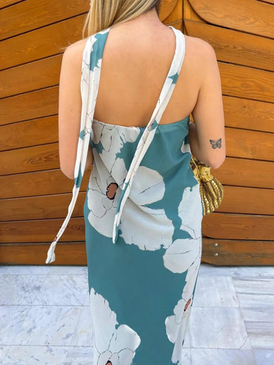 Printed Tube Maxi Dress - Style Chic Couture