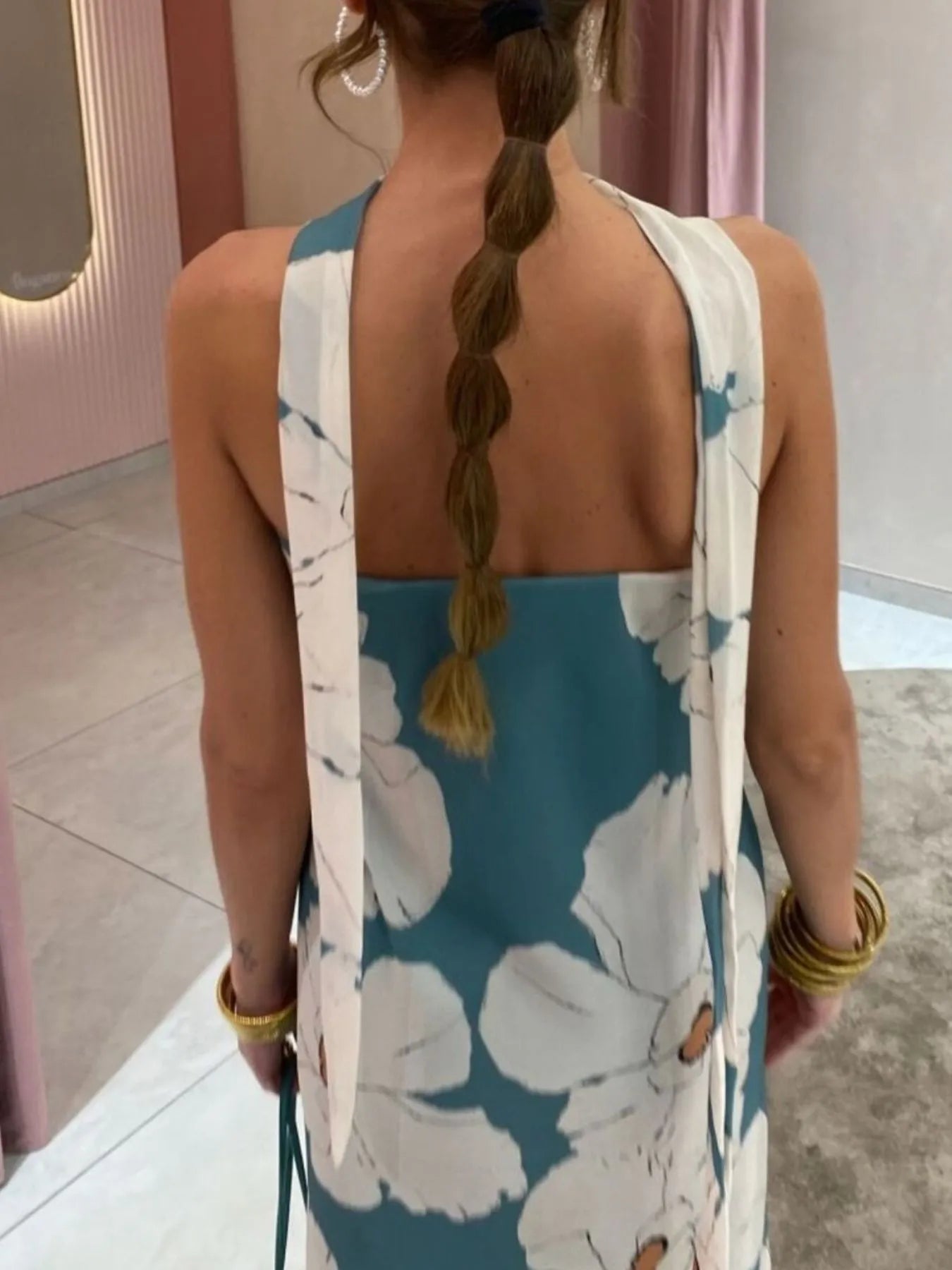 Printed Tube Maxi Dress - Style Chic Couture