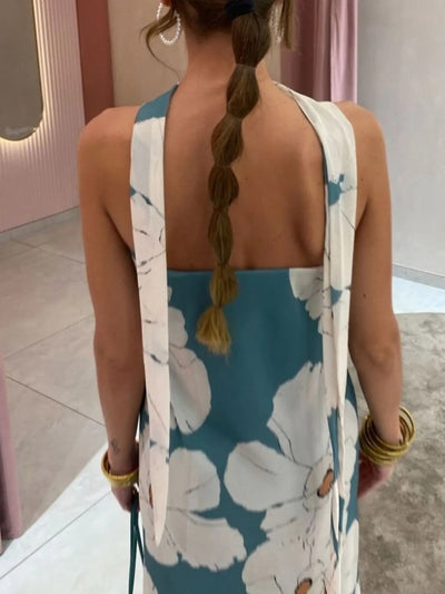 Printed Tube Maxi Dress - Style Chic Couture