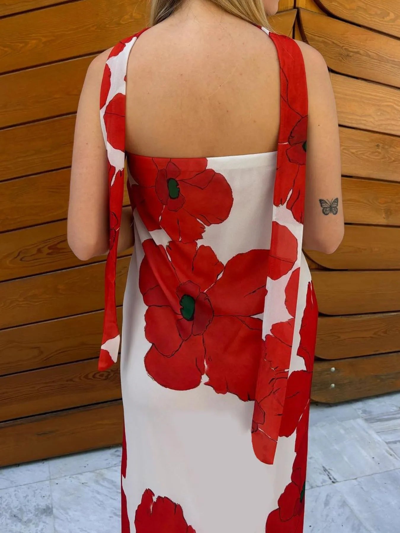 Printed Tube Maxi Dress - Style Chic Couture