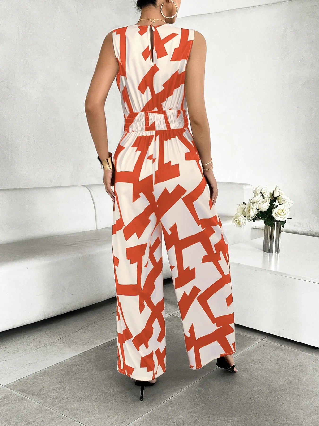 Chic Couture Wide Leg Jumpsuit