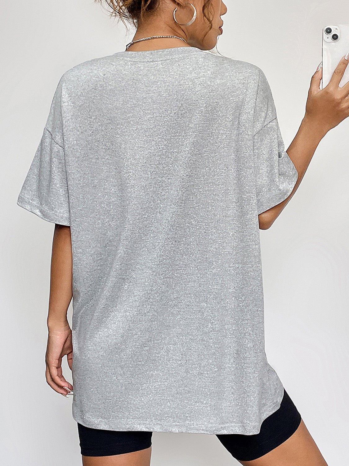Ghost Graphic Tee - Round Neck, Short Sleeve