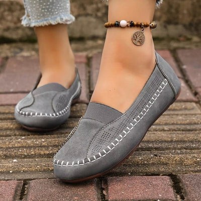 Round Toe Flats Slip - Ons - Style Chic Couture