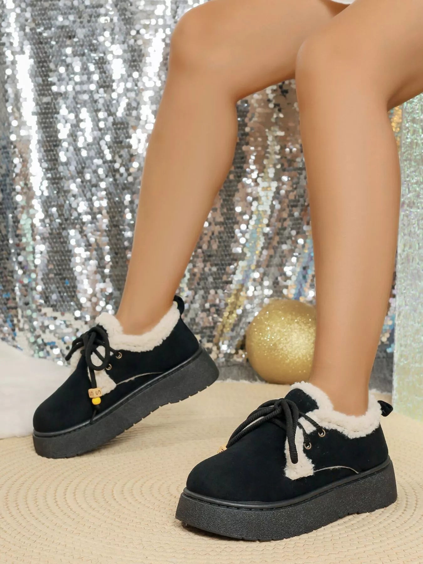 Round Toe Platform Boots - Style Chic Couture