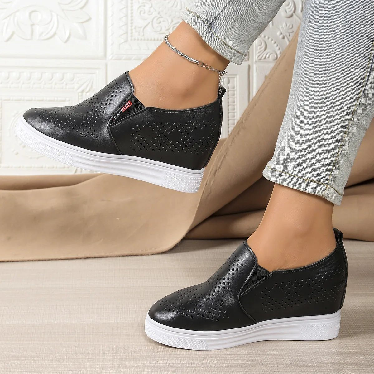 Round Toe Platform Loafers - Style Chic Couture