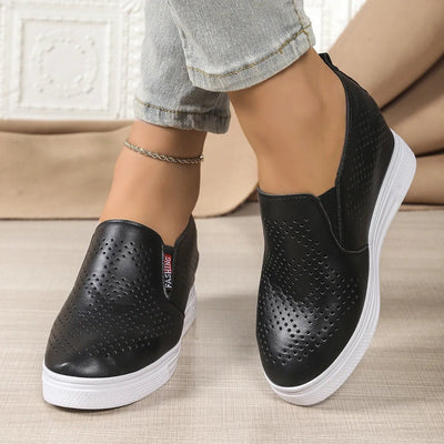 Round Toe Platform Loafers - Style Chic Couture