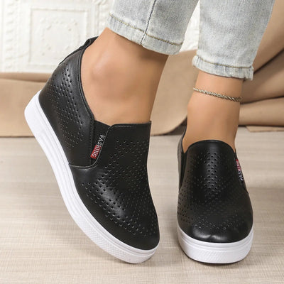 Round Toe Platform Loafers - Style Chic Couture