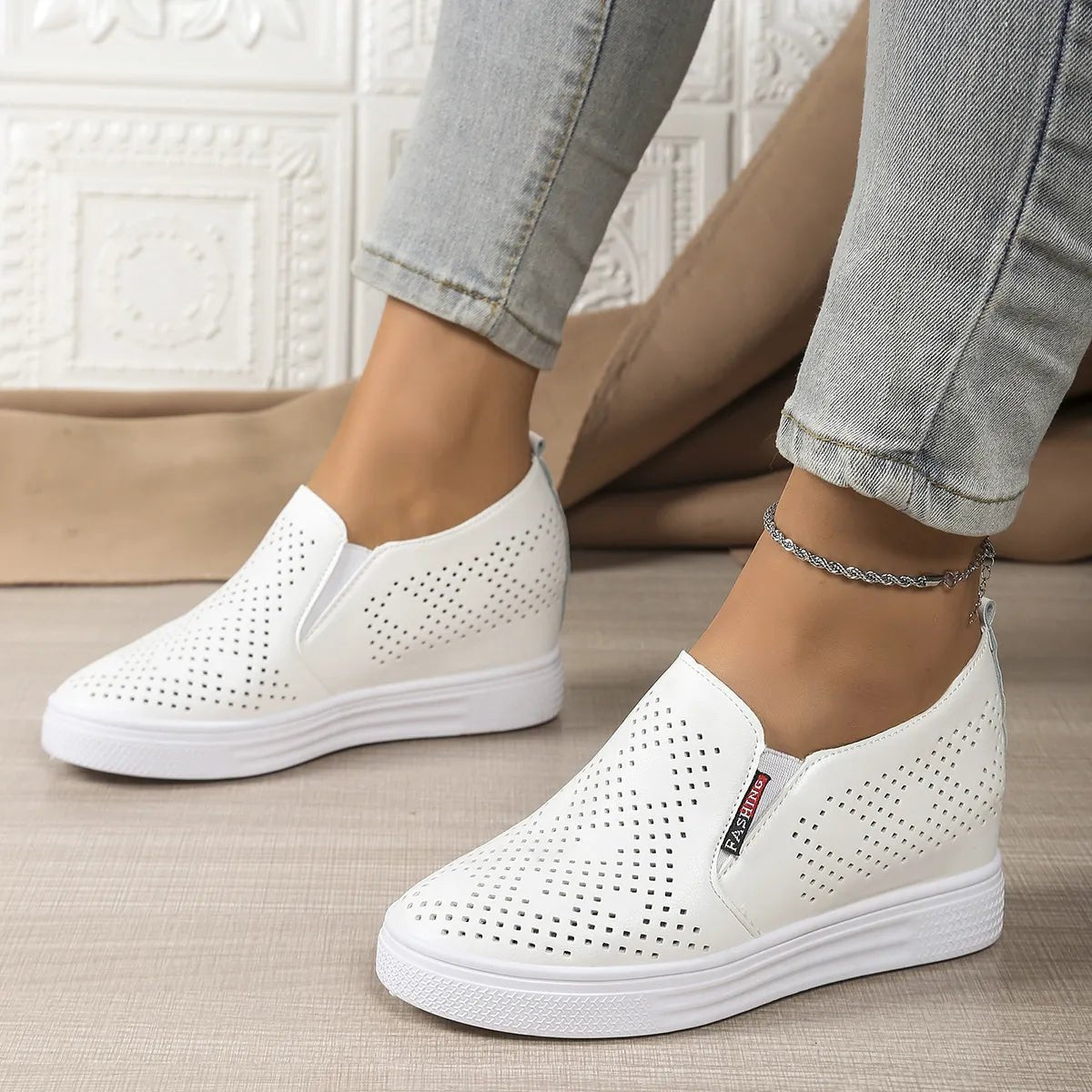 Round Toe Platform Loafers - Style Chic Couture