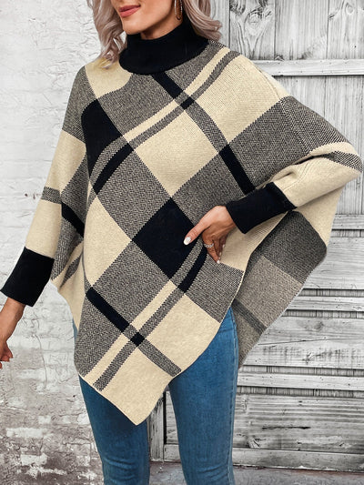 Seasonal Trend Oversized Turtleneck Sweater Ladies - Style Chic Couture