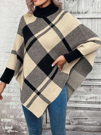 Seasonal Trend Oversized Turtleneck Sweater Ladies - Style Chic Couture