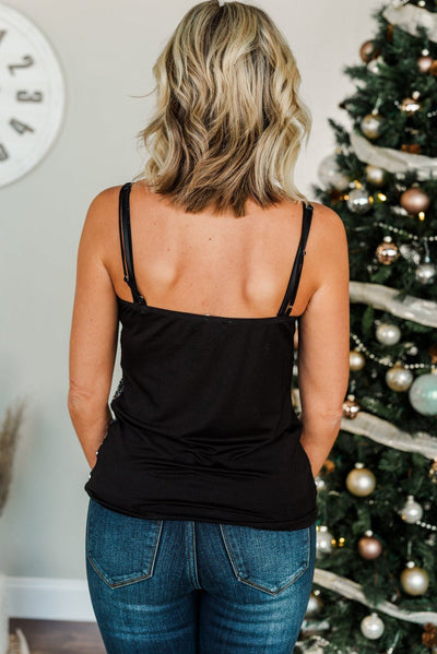 Sequin Cami Top - Style Chic Couture