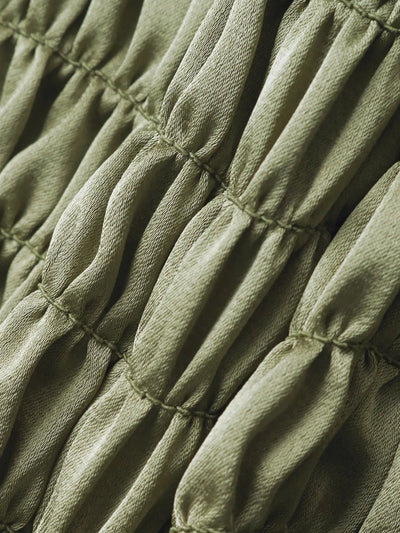 Smocked Halter Neck Cami - Style Chic Couture