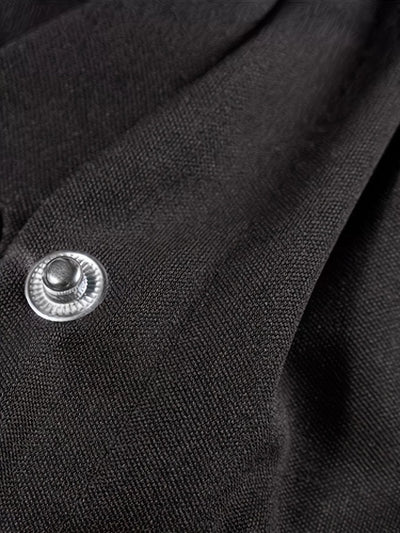 Snap Down Long Sleeve Jacket - Style Chic Couture