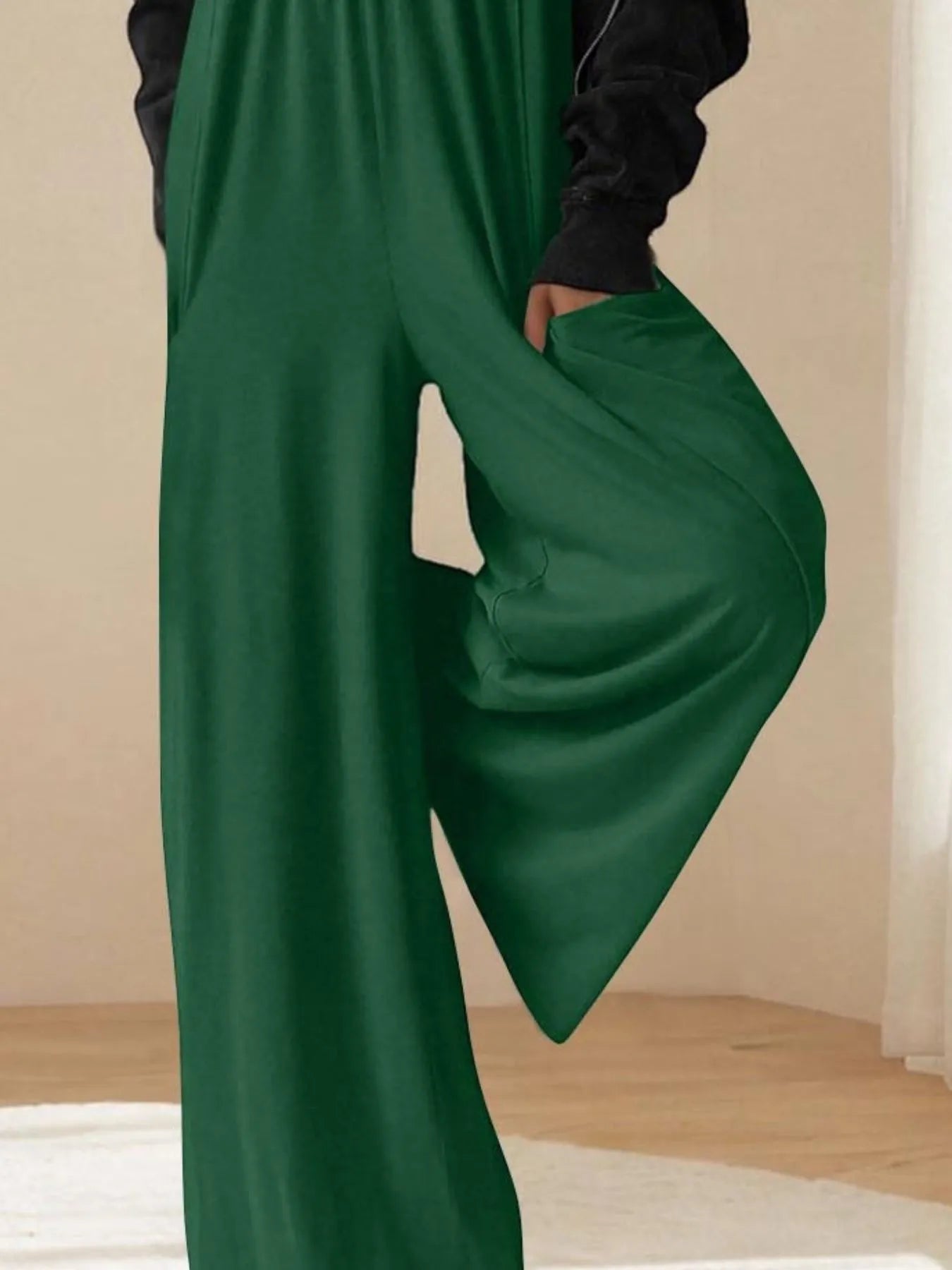 Spaghetti Strap Wide Leg Jumpsuit - Style Chic Couture