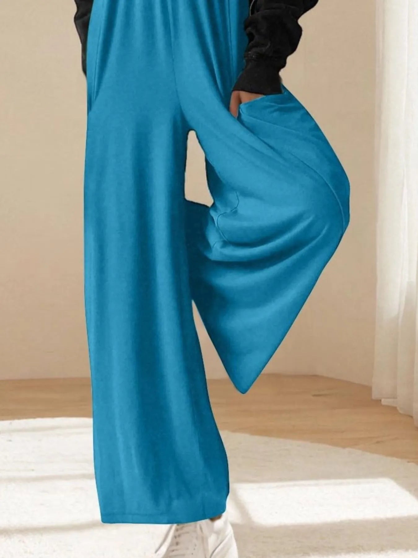 Spaghetti Strap Wide Leg Jumpsuit - Style Chic Couture